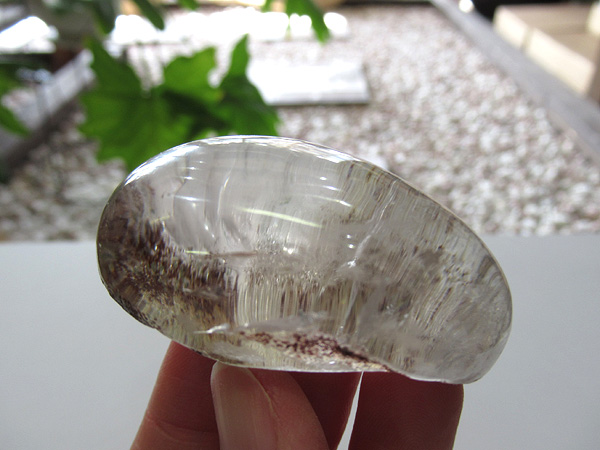 ブラジル産 高品質 ガーデン クォーツ 原石ポリッシュ 水晶