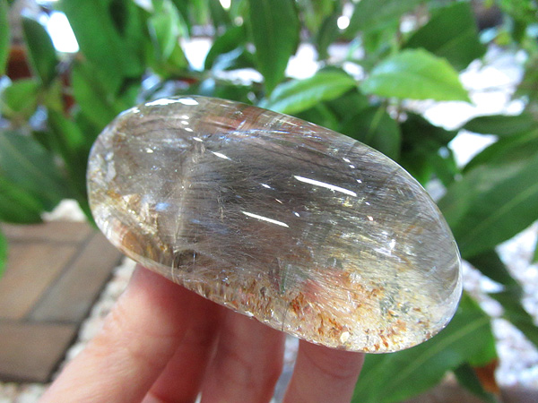 プラチナクォーツ(ブルッカイト＆ルチル) 水晶 ポリッシュ 販売/天然石