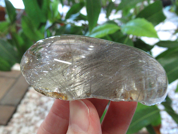 プラチナクォーツ(ブルッカイト＆ルチル) 水晶 ポリッシュ 販売/天然石