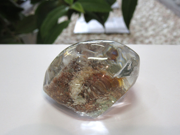 ブラジル産 高品質 ガーデンクォーツ 原石ポリッシュ 水晶