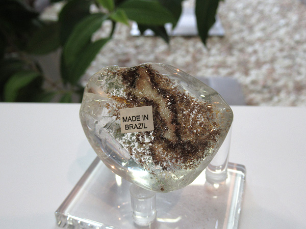 ブラジル産 高品質 ガーデンクォーツ 原石ポリッシュ 水晶