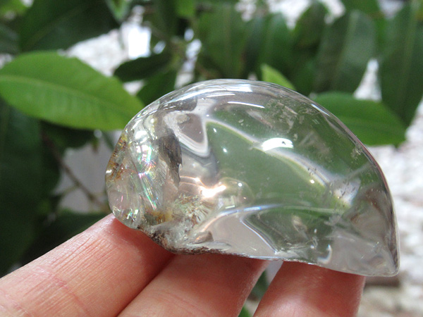 ブラジル産 高品質 ガーデンクォーツ 原石ポリッシュ 水晶
