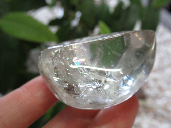 ブラジル産 高品質 ガーデンクォーツ 原石ポリッシュ 水晶