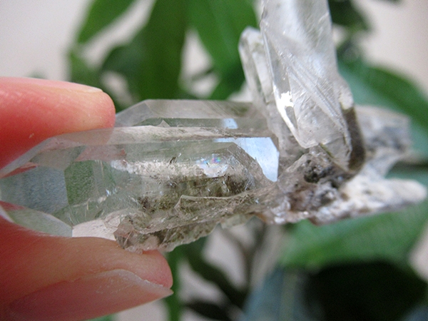 ガーデンクォーツ 原石 水晶 クラスター コリント ミナスジェライス州 ブラジル産