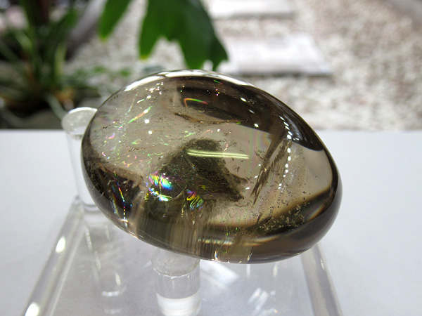 独特スモーキーガーデンクォーツ水晶・原石・天然石パワーストーン 高品質 ガーデン スモーキークォーツ 原石ポリッシュの通販 水晶