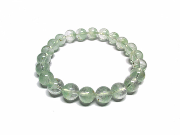 グリーンファントムクォーツ 水晶 ブレスレット 約9mm 天然石専門店