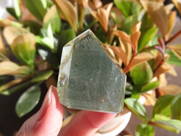 グリーンファントムガーデンクォーツ マダガスカル産 ポイント