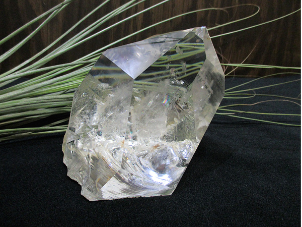 天然水晶 レインボークォーツ ポイント 天然石専門店【鬮石】 天然石 ...