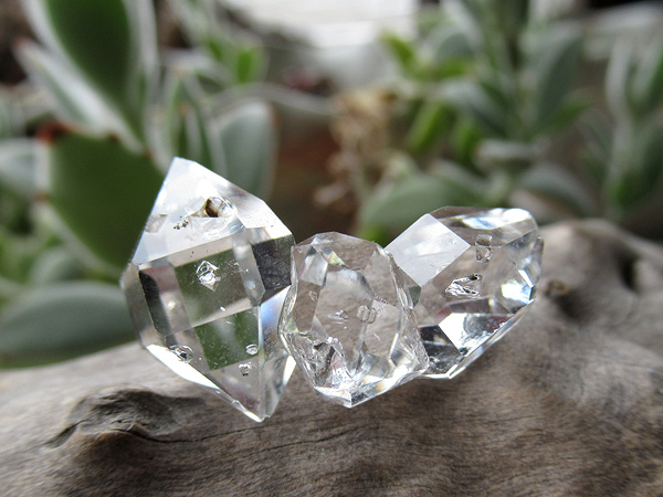 ハーキマーダイヤモンド 連結結晶 群晶 クラスター 水晶原石 天然石通販 販売