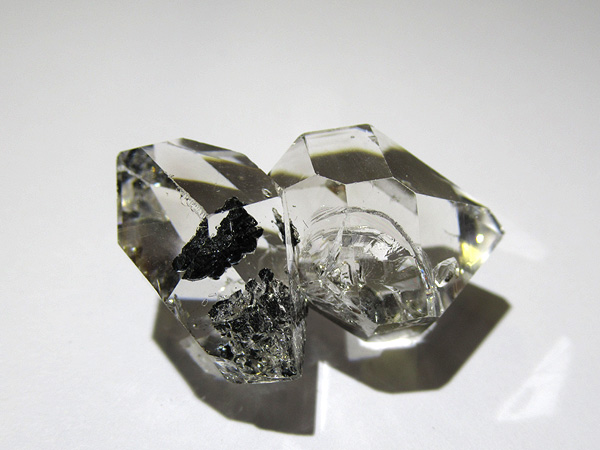 ハーキマーダイヤモンド 連結結晶 群晶 クラスター 水晶原石