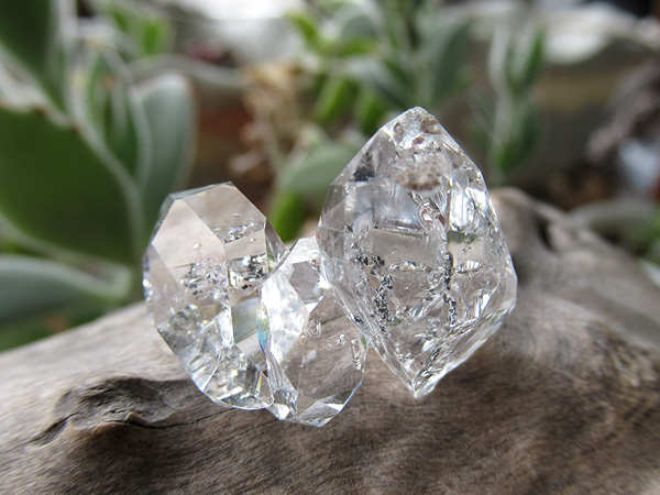 ハーキマーダイヤモンド 連結結晶 群晶 クラスター 水晶原石 天然石通販 販売