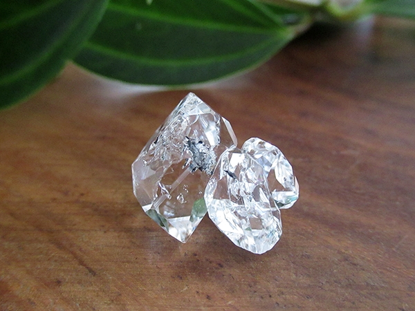 ハーキマーダイヤモンド 連結結晶 群晶 クラスター 水晶原石 天然石通販 販売