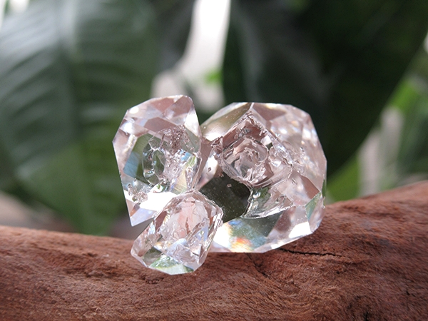 ハーキマーダイヤモンド 連結結晶 群晶 クラスター 水晶原石 天然石通販 販売