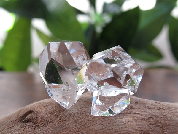 ハーキマーダイヤモンド 連結結晶 群晶 クラスター 水晶原石 | 天然石