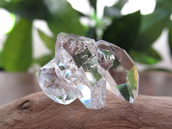 ハーキマーダイヤモンド 連結結晶 群晶 クラスター 水晶原石 天然石通販 販売