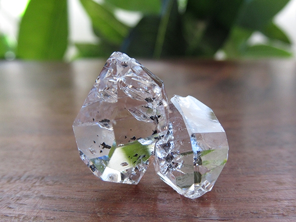 ハーキマーダイヤモンド 連結結晶 群晶 クラスター 水晶原石 天然石通販 販売