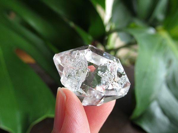 ハーキマーダイヤモンド 連結結晶 群晶 クラスター 水晶原石 天然石通販 販売