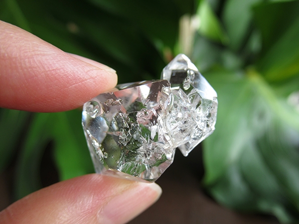 ハーキマーダイヤモンド 連結結晶 群晶 クラスター 水晶原石 天然石通販 販売