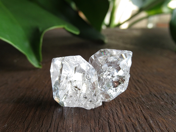 ハーキマーダイヤモンド 連結結晶 群晶 クラスター 水晶原石 天然石通販 販売