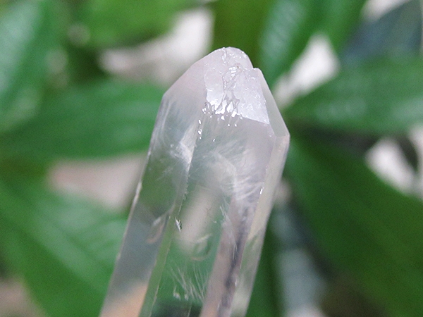 ハロイサイトインクォーツ コロンビア産 水晶原石