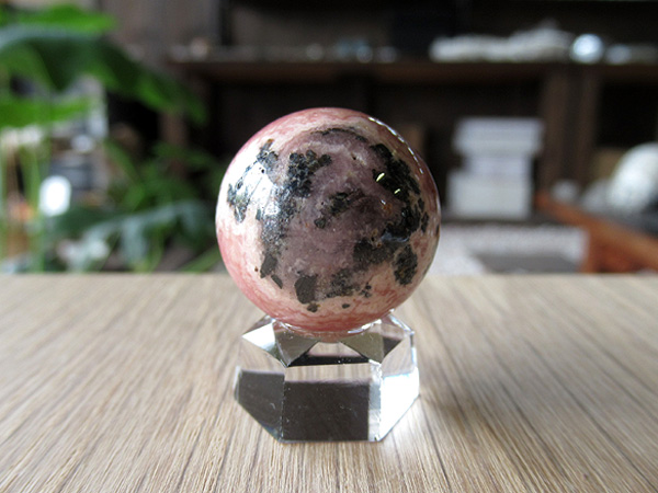 インカローズ(ロードクロサイト) 丸玉 約21mm/通販/販売 | 天然石専門