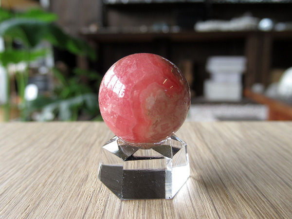 インカローズ(ロードクロサイト) 丸玉 約18mm/通販/販売 | 天然石専門  