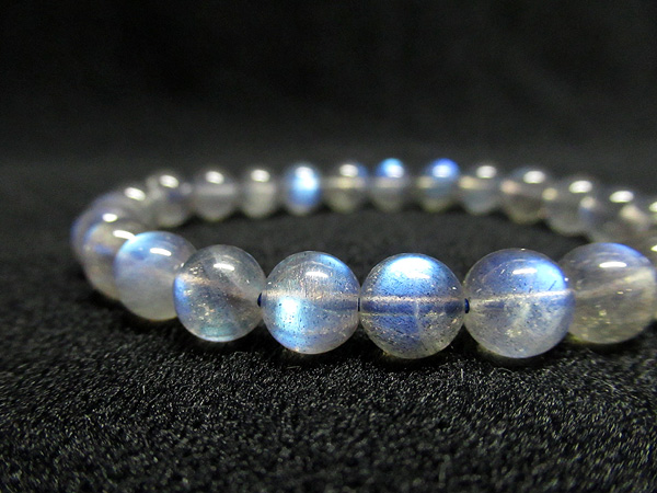 貔貅彫刻/最強品質】ラブラドライト＊約7.5mm＊ 天然石