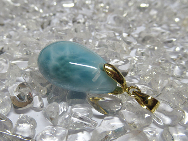 高品質】 ラリマー ペンダントトップ 販売 天然石専門店/鬮石 