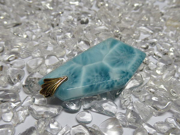 高品質】 ラリマー ペンダントトップ 販売 天然石専門店/鬮石