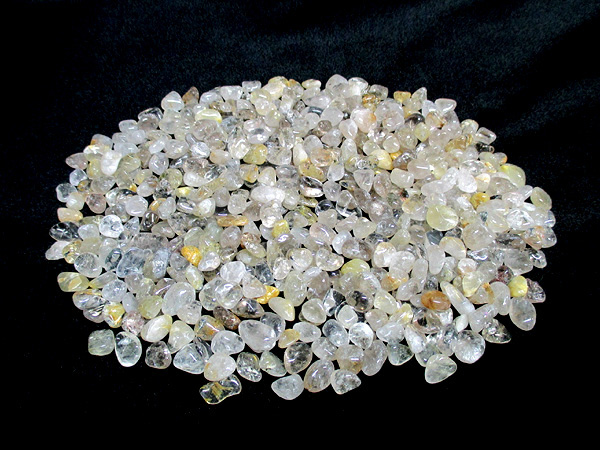 ルチルクォーツ 水晶 さざれ チップ 浄化用 500gパック 天然石専門店