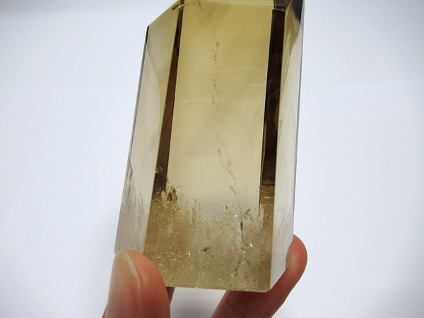 高品質 ナチュラルシトリンクォーツ ポリッシュ ポイント 黄水晶
