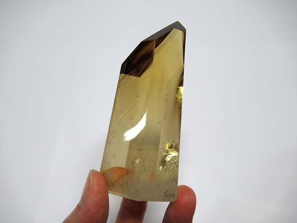 高品質 ナチュラルシトリンクォーツ ポリッシュ ポイント 黄水晶