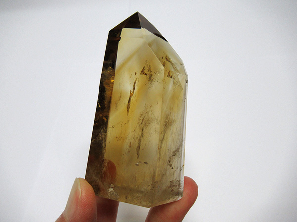 高品質 ナチュラルシトリンクォーツ ポリッシュ ポイント 黄水晶