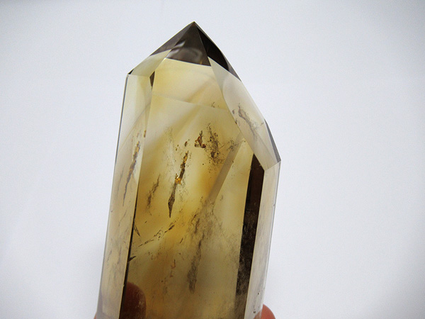 高品質 ナチュラルシトリンクォーツ ポリッシュ ポイント 黄水晶