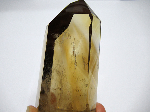 高品質 ナチュラルシトリンクォーツ ポリッシュ ポイント 黄水晶