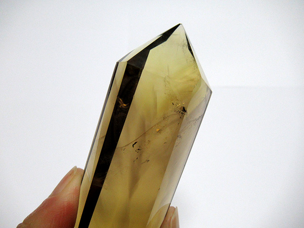 最高品質 ナチュラルシトリン 水晶ダブルポイント マダガスカル産