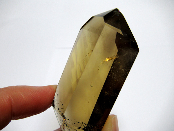 高品質 ナチュラルシトリンクォーツ ポリッシュ ポイント 黄水晶