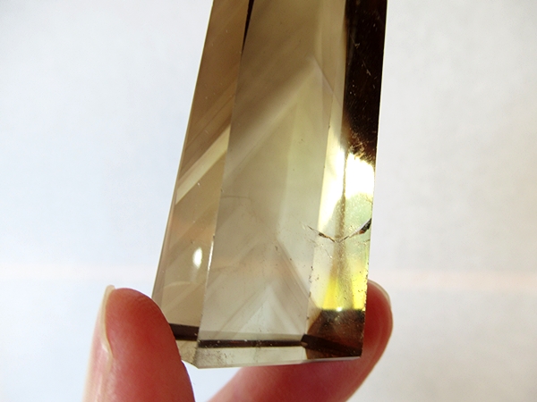 高品質 天然シトリンクォーツ ポリッシュ ポイント 黄水晶 マダガスカル産