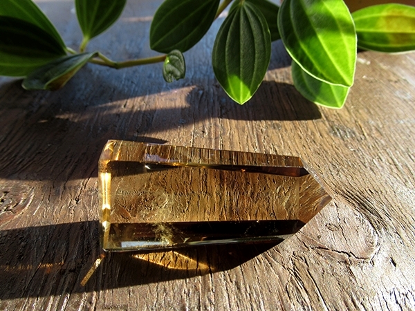 高品質 天然シトリンクォーツ ポリッシュ ポイント 黄水晶 マダガスカル産