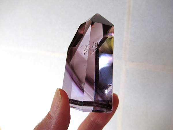 アメジストエレスチャルポイントの通販/原石販売 | 天然石専門店【鬮石】
