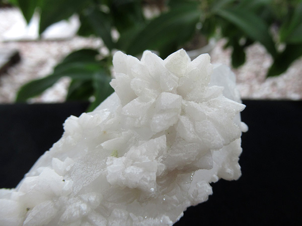 蛍光 マンガンカルサイト 共生 水晶 原石 中国湖南省産 販売 天然石