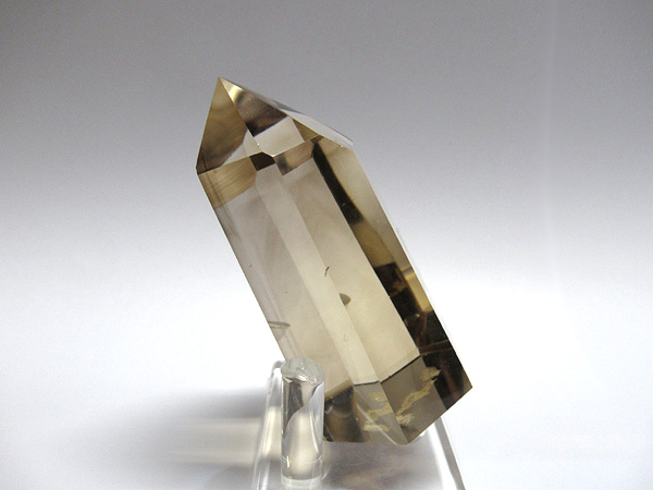 高品質 ナチュラルスモーキーシトリン 水晶ポイント マダガスカル産