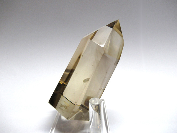 高品質 ナチュラルスモーキーシトリン 水晶ポイント マダガスカル産