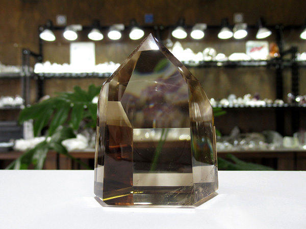 ナチュラルスモーキーシトリン 水晶ポイント 通販 天然石販売専門店