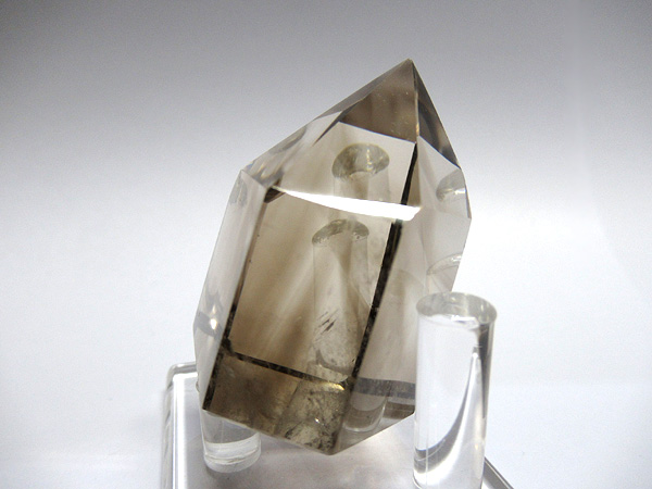 高品質 ナチュラルスモーキーシトリン 水晶ポイント マダガスカル産