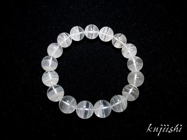 ファントムクォーツ 水晶 ブレスレット 約13mm 天然石専門店 【鬮石】