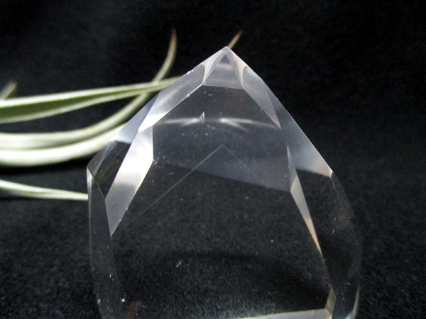 透明 ファントムクォーツ  ポイントポリッシュ 幽靈水晶小柱 ファントムクォーツポイント