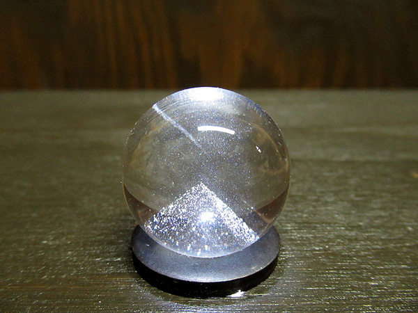 ファントムクォーツ 水晶 丸玉 約27mm 販売 天然石専門店/鬮石
