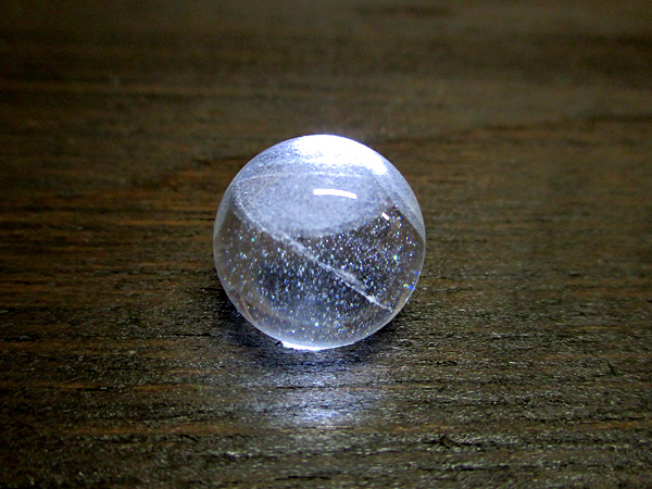 ファントムクォーツ 水晶 丸玉 約16mm 【鬮石（くじいし） kujiishi】