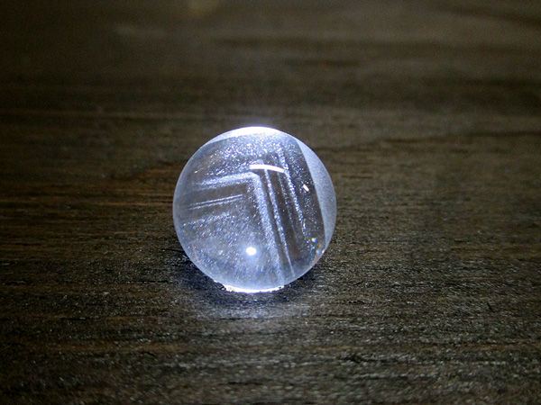 ファントムクォーツ 水晶 丸玉 約16mm 【鬮石（くじいし） kujiishi】